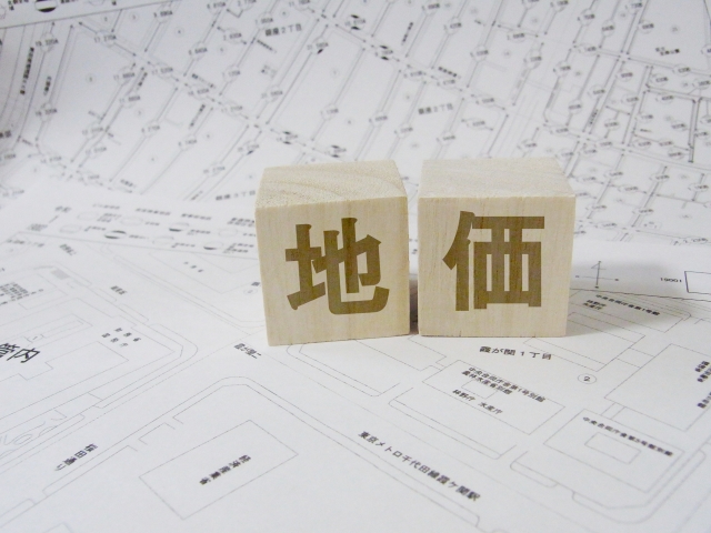 路線地図(地価)