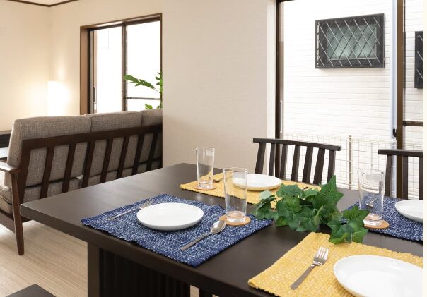 家具付き住宅の内装